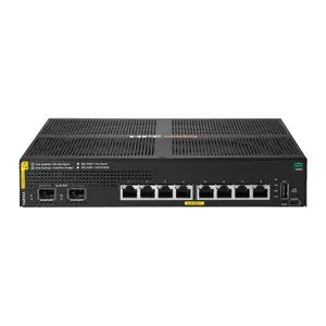 Коммутатор HP Enterprise Aruba CX 6000, 8 портов 10/100/1G Class4 PoE, 2 SFP 1G, 67W, 20 Gbit/s