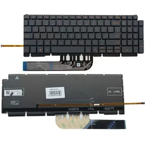 Keyboard Dell G15 5510 with backlight, US layout
