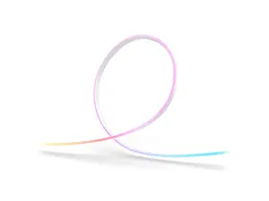 Smart lighting product Philips Hue — dimensions 237×92.5×237 mm, net weight 1.41 kg, warranty 24 months