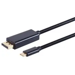 Cable brackton USB Type-C to DisplayPort 8K60Hz, 3 m, male-to-male