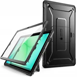 Planšetdatora maciņš SupCase Unicorn Beetle Pro priekš Samsung Galaxy Tab A11+ 11.0 (X230/X235/X236) — melns