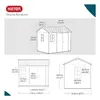 Garden shed Keter Newton Plus 9x7.5 Photo 5