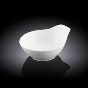 Sauce bowl Wilmax GB75WL-992486A, porcelain, white, 100 ml, 10.5 cm