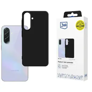 Матовый защитный чехол 3MK для Samsung Galaxy A37 — матовый черный