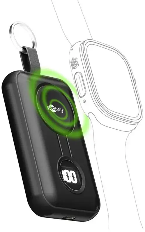 Barošanas banka GOOBAY Apple Watch 2500 mAh Photo 3