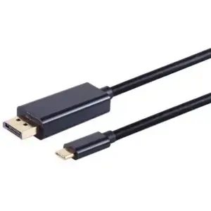 Кабель brackton USB Type-C — DisplayPort 4K60Hz 3 м, штекер–штекер, гарантия 2 года