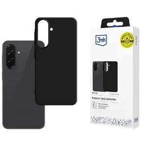 Vāciņš telefonam 3MK Matt Case priekš Samsung Galaxy A57 — melns