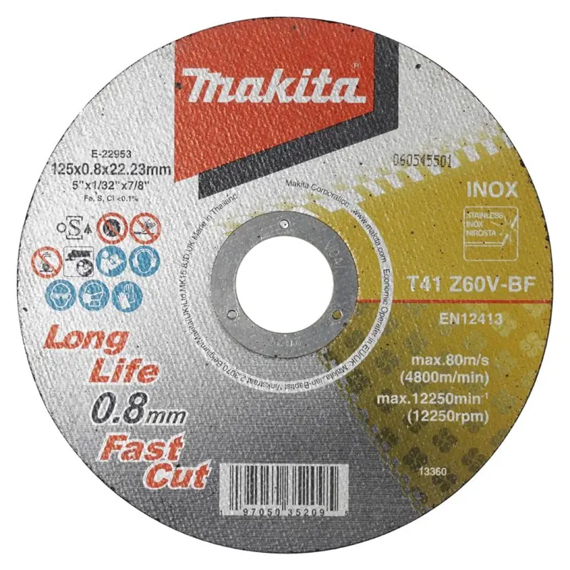 Griešanas disks 125 mm Makita E-22953