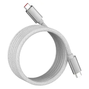 Magnētiska USB Type-C — Lightning kabelis xtremeMac XWH-XMG-03, 2 m, 60 W, USB 2.0, balts