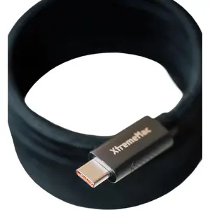 USB-C uzlādes kabelis xtremeMac XWH-XMG2-13 1,5 m, 240W, magnētisks, melns