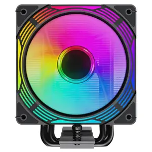 Air cooler GameMax ICE FORCE BK — 120 mm fan, hydraulic bearing, TDP 200 W, supports AM4/AM5/LGA1700/115x/1366, black