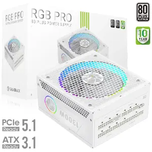 PC Computer Case GameMax GAMEMAX RGB PRO 1300P WH White