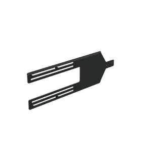 Bracket Ergonomic Solutions SpacePole Kiosk straight for Landscape displays 15–22" black metal (405×121.9×6 mm)