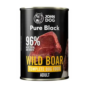 Влажный корм для взрослых собак john dog Pure Black, 400 г