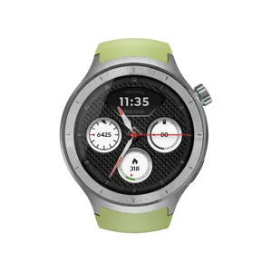 Motorola Moto Watch 3,63 cm (1.43") OLED 47 mm Цифровой Сенсорный экран Серебристый GPS (спутниковый)