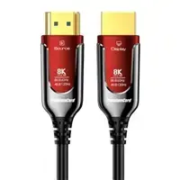 Оптический HDMI 2.1 кабель PREMIUMCORD 8K@60Hz, позолоченные разъёмы, 7 м