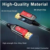 PREMIUMCORD HDMI 2.1 optiskais kabelis 30 m Photo 3