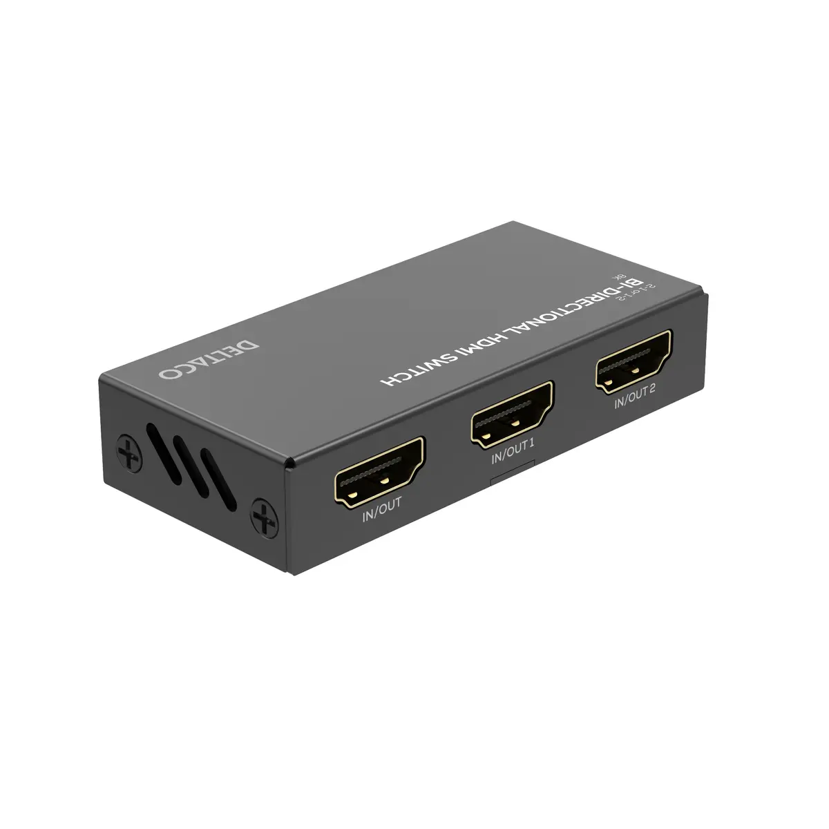 DELTACO HDMI-7052 divvirzienu video slēdzis 8K