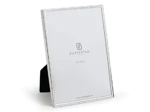 Foto rāmis ZILVERSTAD Sweet Memory 13x18 cm ar mirdzošu metāla pērļotu apmali (modelis 7154231)