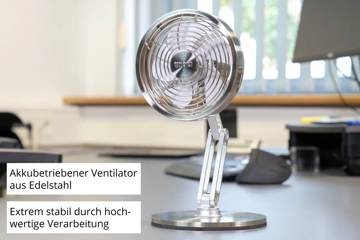 Unold STEEL FLEX 86705 galda ventilators 14 cm Photo 4