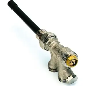 Thermostatic 4-way valve Comap 1/2" M22 floor connection for two-pipe heating systems