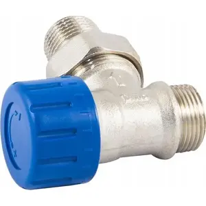 Angle thermostatic radiator valve SCHLOSSER 1/2" x M22 model 601200010