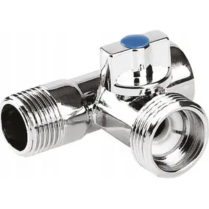 Thermostatic radiator valve Purmo VMP06A12, angle, 1/2" connection