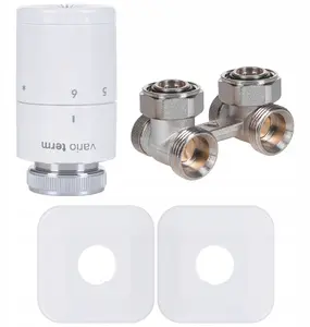Two-pipe installation kit Varioterm Type V GZ3/4 x GW3/4 angled with PONY M30x1.5 head