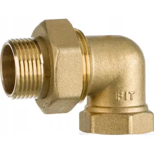 Angle radiator union Fitting SF63-1 with 1 O-ring (Śrubunek grzejnikowy kątowy)