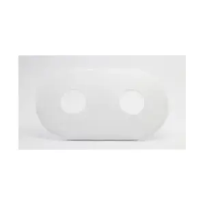 Cover Rosette Double 22 mm white Varioterm 000M823A006