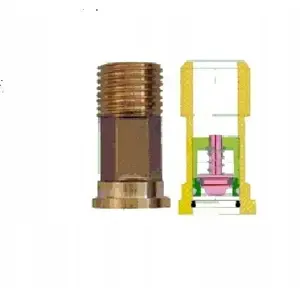 Shut-off Valve with Check Valve B_METERS BKM 3/4 with Union Nut (MPN BKM20)