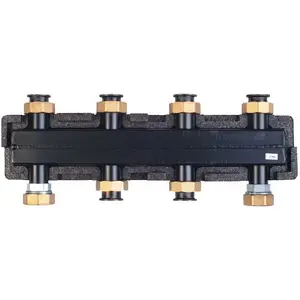 Hydraulic separator / manifold Huch EnTEC R044402013 with mounting console DN32 for 2–3 heating circuits
