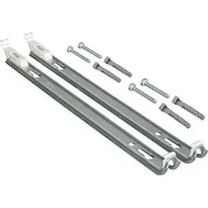 Radiator Bracket Bosch MCK for panel radiators, height 300 mm, compatible with V and C profiles 22/33