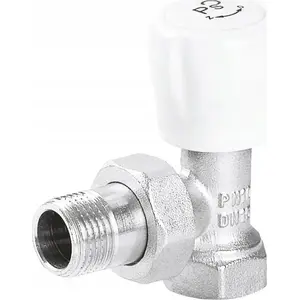 Radiator Supply Valve Perfexim PHA-032 G1/2 PN10 DN15, Angled 1/2"