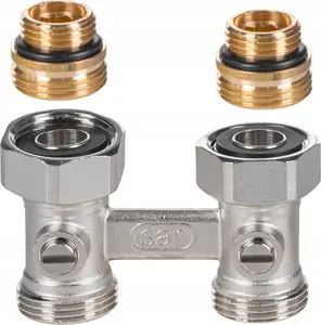 Comap connection kit VKO straight module with nipples and W5 thermostatic head (model 960W5)