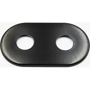 Розетка маскирующая для 1/2" крана, Varioterm, чёрный матовый