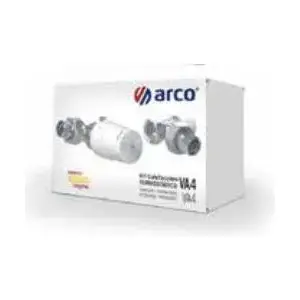 Thermostatic Valve Set ARCO KCT02 — simple straight design, radiator connection
