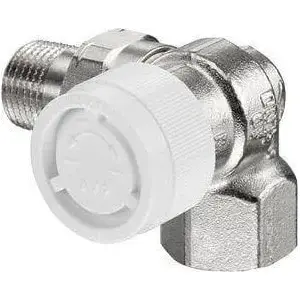 Thermostatic valve Oventrop AV 9, DN 15, angled right‑hand, model 1183473