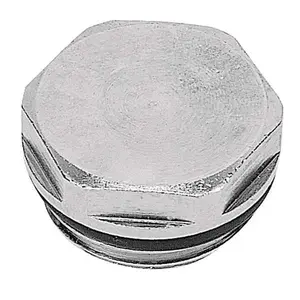 Radiator Bleed Valve FERRO KZ1 with O-ring 1/2" — radiator air vent fitting
