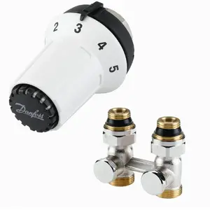 Thermostatic valve set DANFOSS SET Panda M30x1.5 straight - model 013G5275