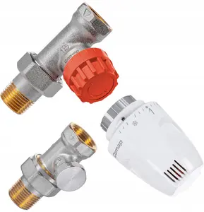 Thermostatic Radiator Valve Set Comap PAKIET TERMOST.Z NAST.1/2" PROSTY 3809W5429
