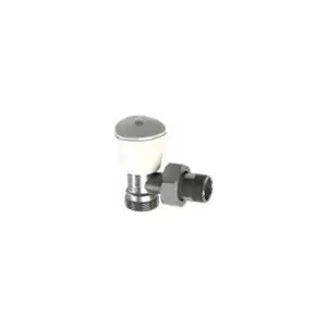Angled radiator valve ARCO TEIDE 1/2" M x16 with outlet for connection, model 503255