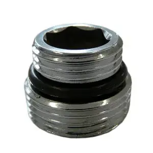 SCHLOSSER ниппель 1/2 x 3/4" хром, модель 6030 00004