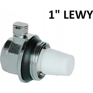 PINTOSSI air vent valve ART.512-L for radiator 1" left-side connection