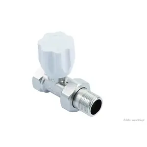 Straight radiator valve kfa² 1/2" model 750-060-15