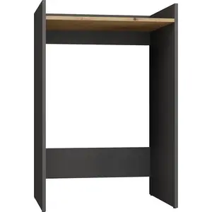 Шкаф для стиральной машины Top e Shop Pola 64x50x98 см антрацит / дуб артизан