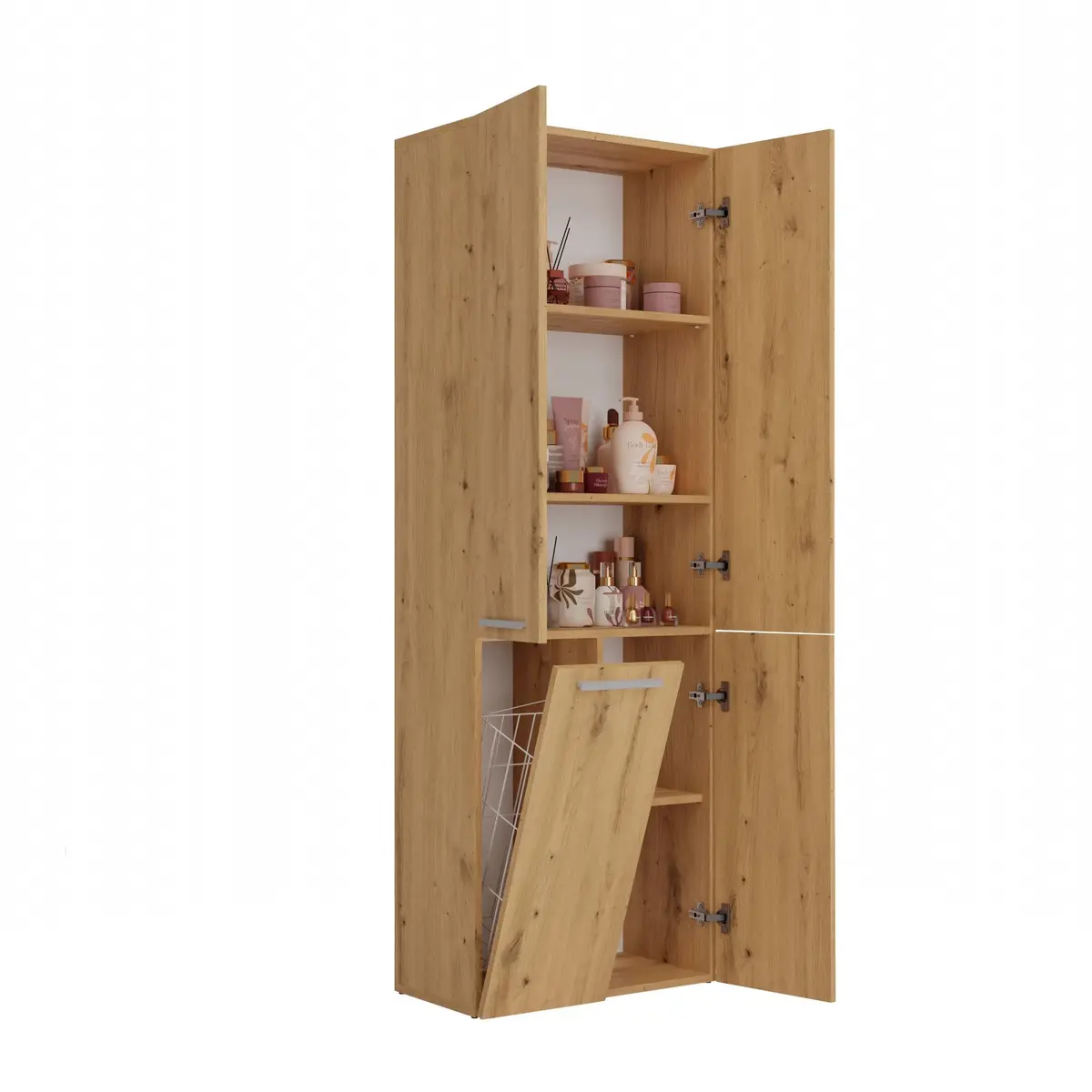 Topeshop NEL 1K DD ART KPL bathroom storage cabinet NEL 1K DD ART KPL Photo 4