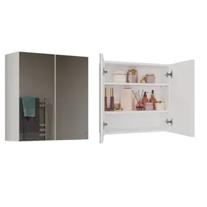 Topeshop POLA 2DL BIEL шкафчик для ванной комнаты Белый