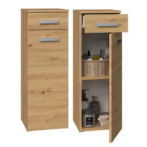 Topeshop NEL V DS ARTISAN шкафчик для ванной комнаты Дуб