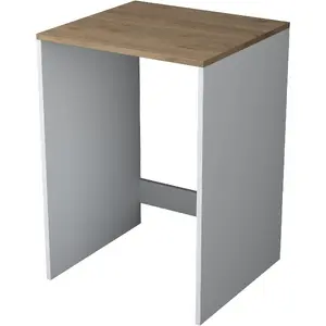 Шкаф для стиральной машины Memory Solution CBNT FOR WASH MACH WHT/WALNUT 60x65x91.8 см